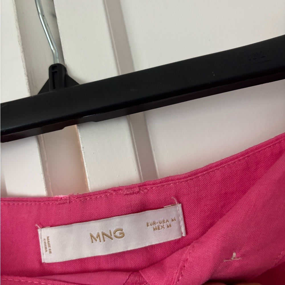 Mango Hot Pink Maxi Skirt with Matching Waist Belt - Picture 5 of 5